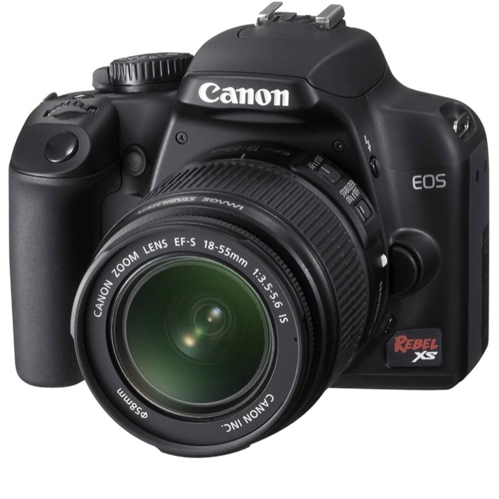 CANON REBEL XS EOS Digital Camera pop out display screen IMAGE STABILIZER LENSE - Picture 4 of 16